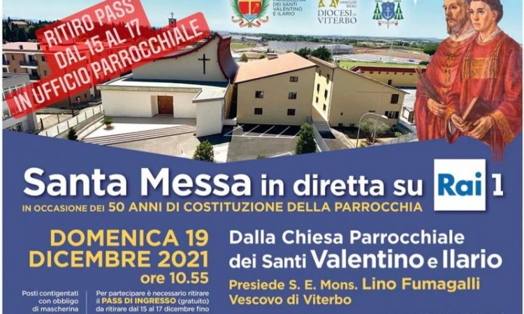 Santa Messa In Diretta Rai Dalla Chiesa Parrocchiale Dei Santi