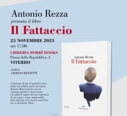 Antonio Rezza presenterà sabato 25 il suo libro Il Fattaccio alla